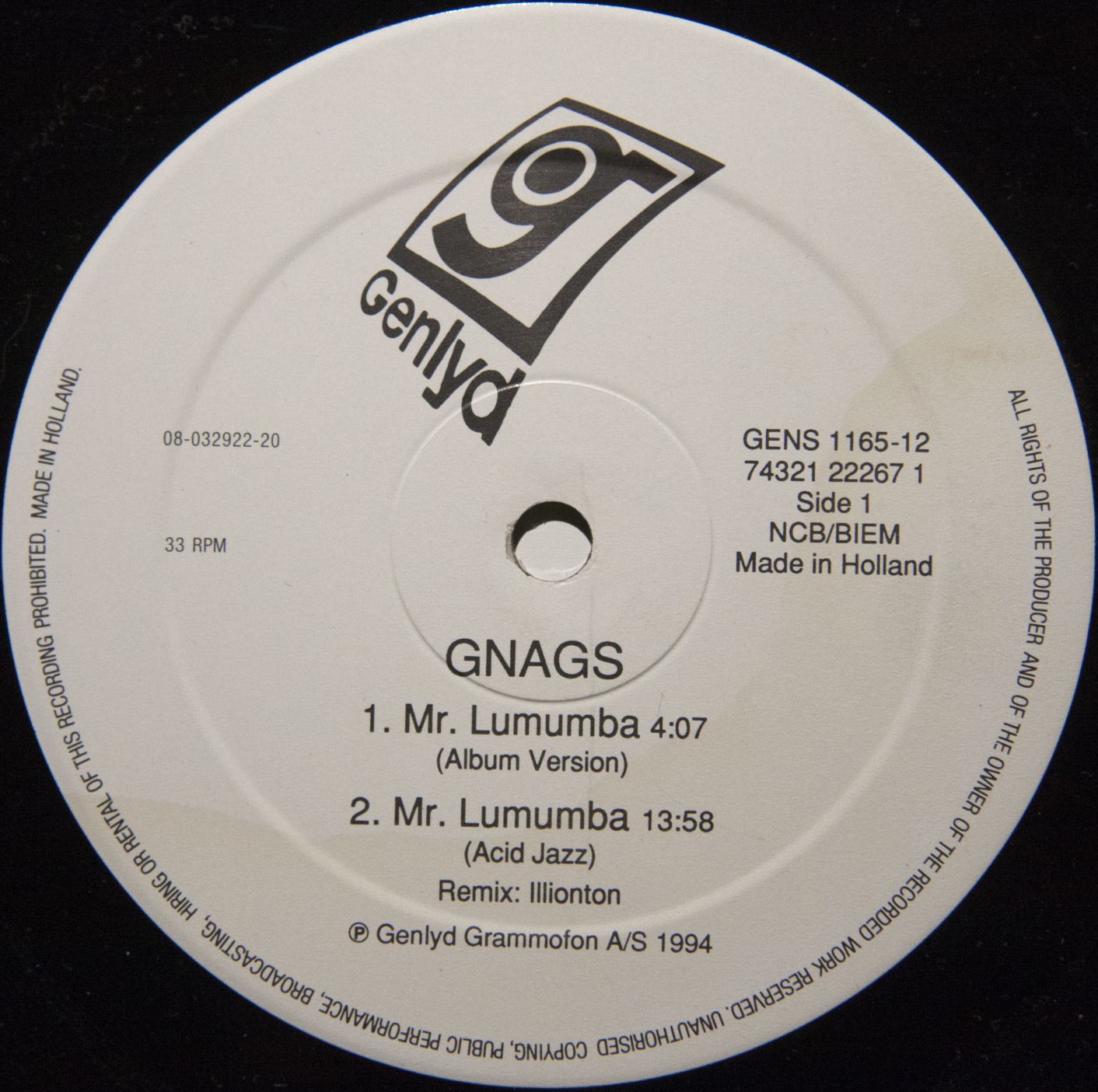 Mr. Lumumba maxi side 2
